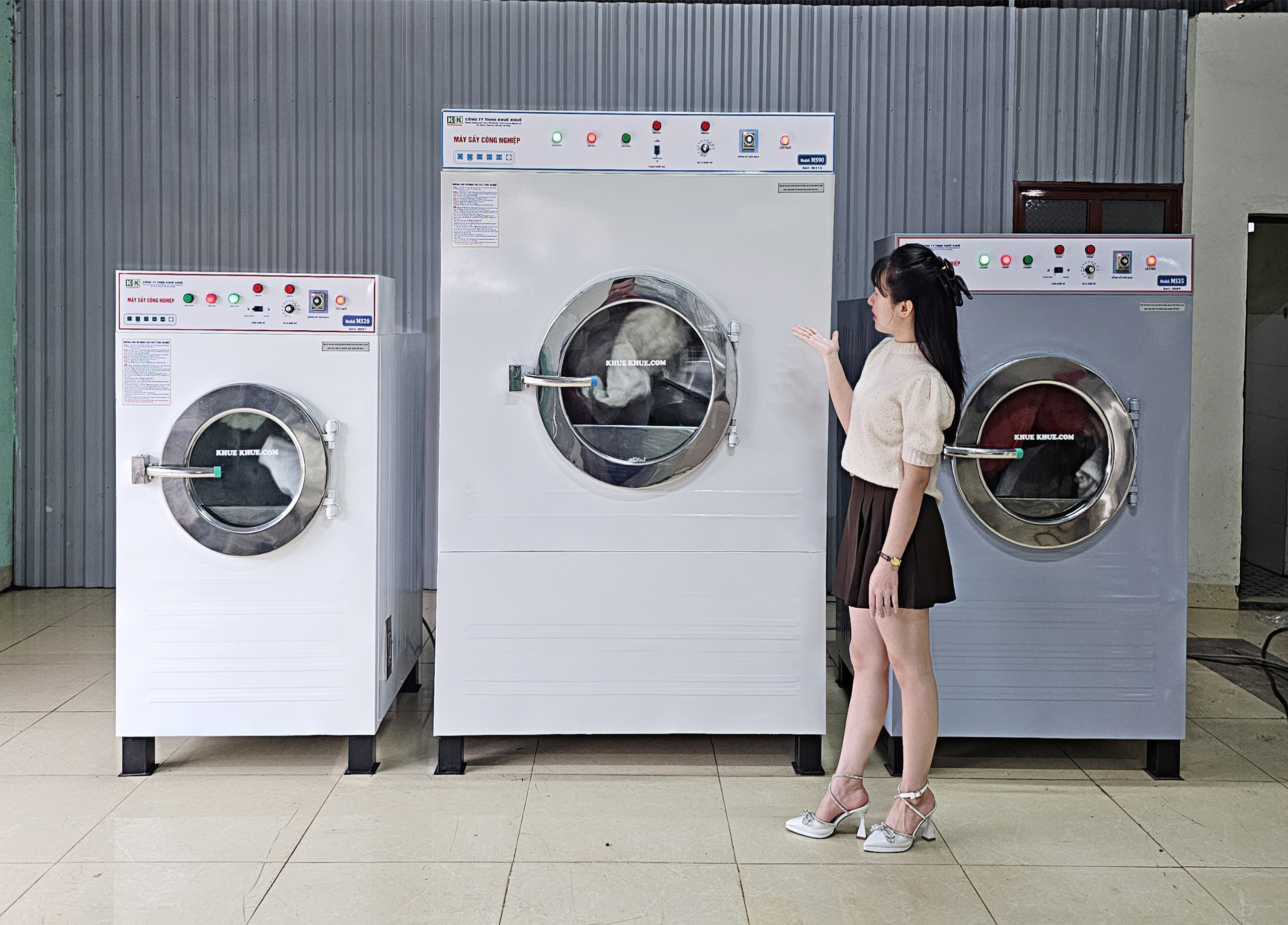 HƯỚNG DẪN SỬ DỤNG MÁY SẤY CÔNG NGHIỆP